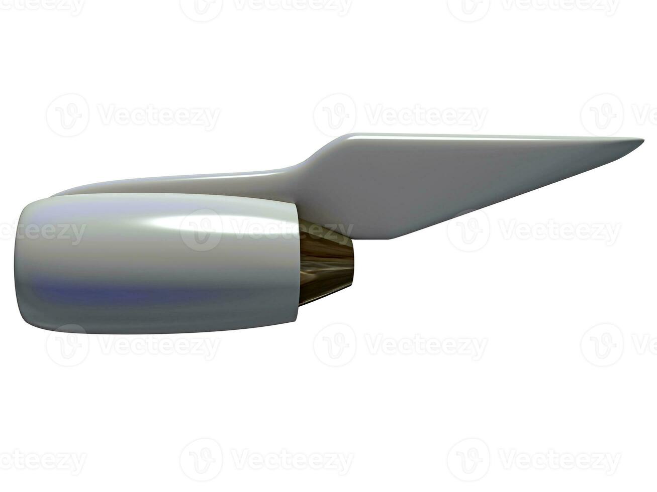 Turbofan Aircraft Engine 3D rendering photo