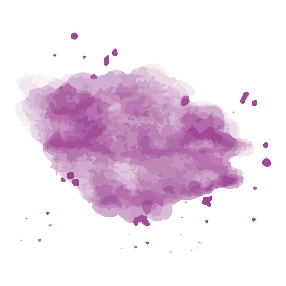 Water color splash splatter stain brush vector. vector