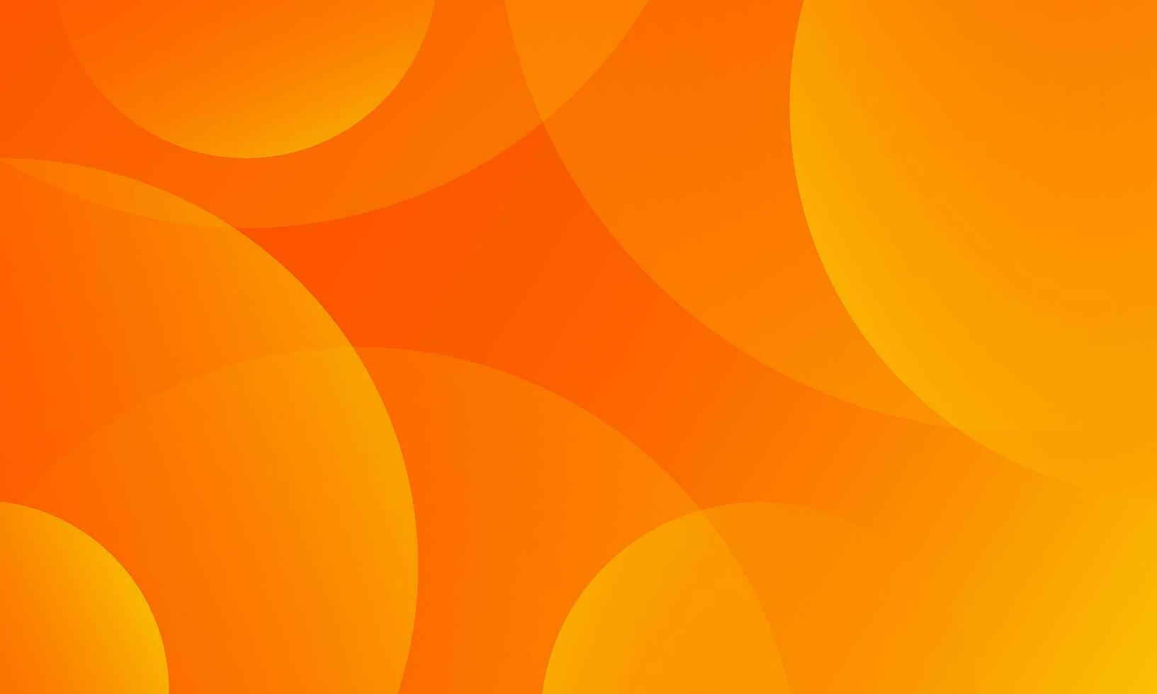 Minimal geometric background. Orange elements with fluid gradient. Dynamic shapes composition. Eps10 vector