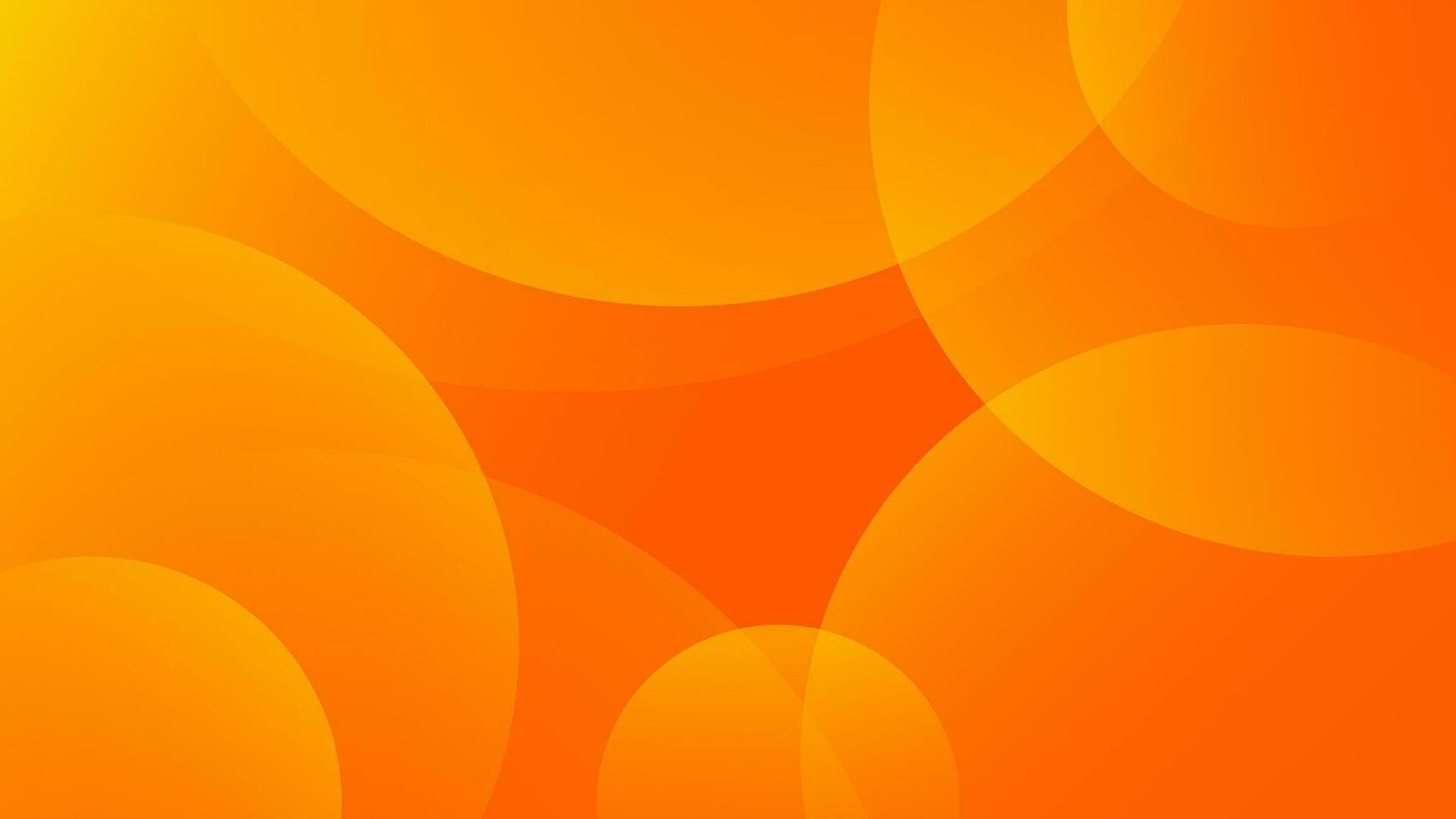 Simple abstract gradient orange background with circle shapes. Suitable for businesses selling banners, events, templates, pages, and others vector