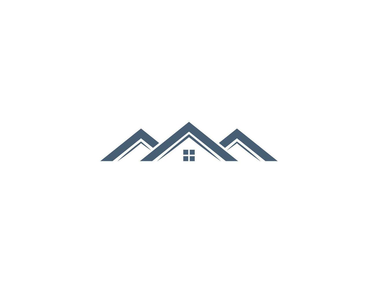 house logo vector illustration, real estate logo template