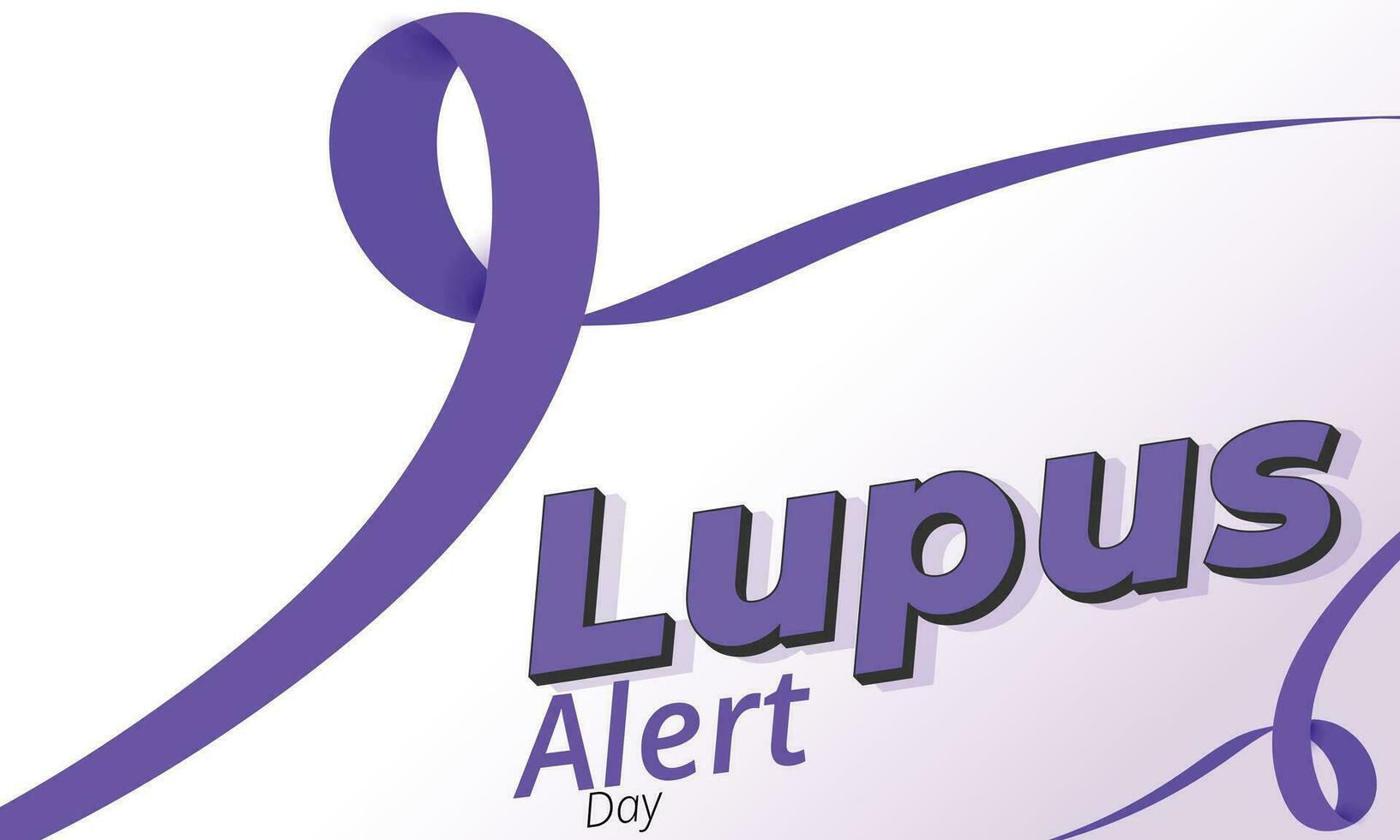 Lupus Alert Day. background, banner, card, poster, template. Vector illustration.