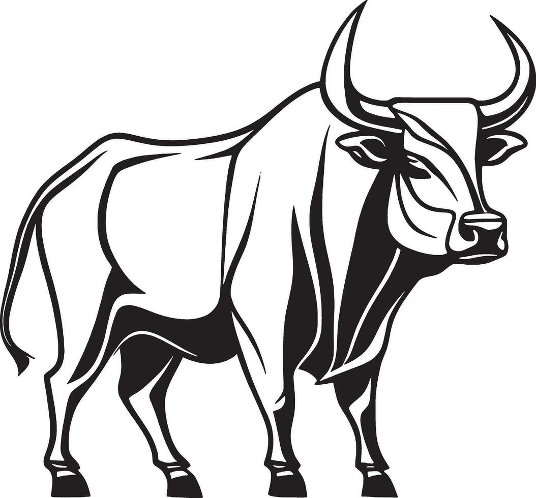 Bull vector logo