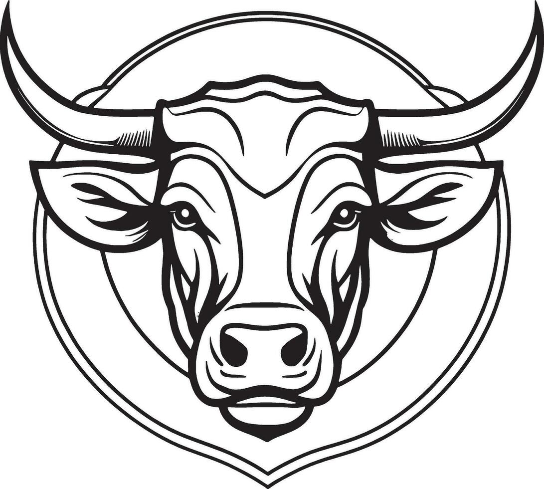 Bull vector logo