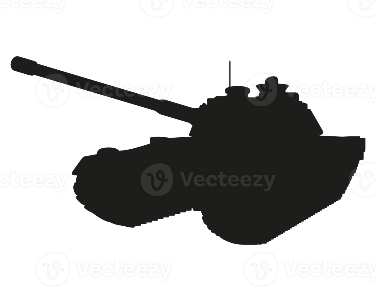 battle tank side view isolated on transparent background ,military tank png  ,generative ai 30740110 PNG