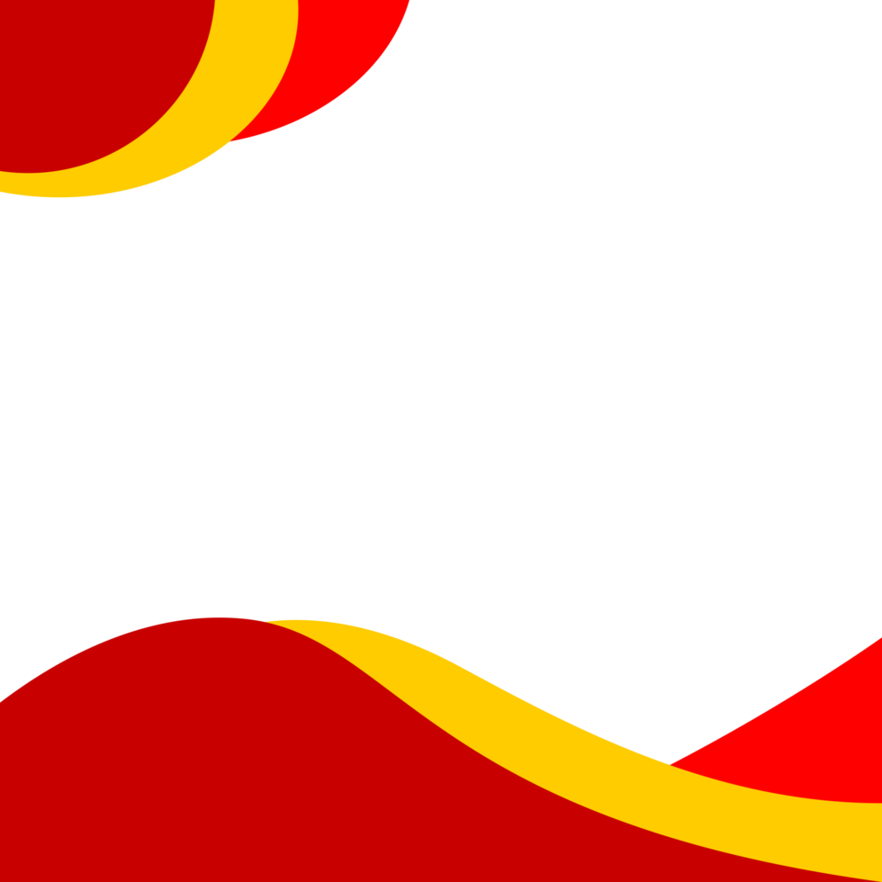 red yellow wave template background design 36391760 PNG