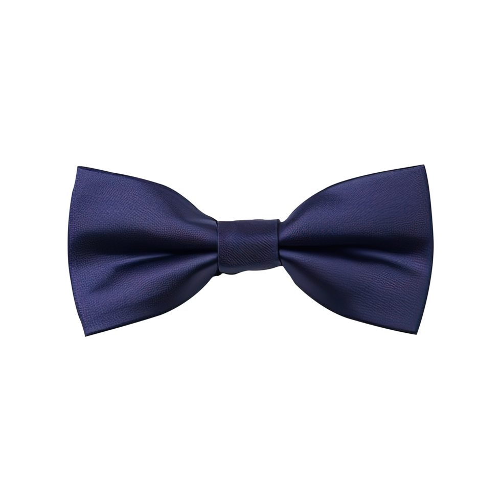AI generated bow tie on transparent background PNG