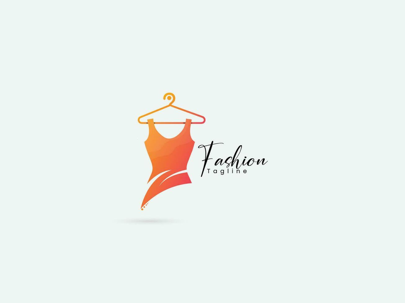 Girl clothing logo. Fashion dress. Dress Shop. Premium. Female. Clothing business. Beauty. Girl fashion boutique logo design. vector