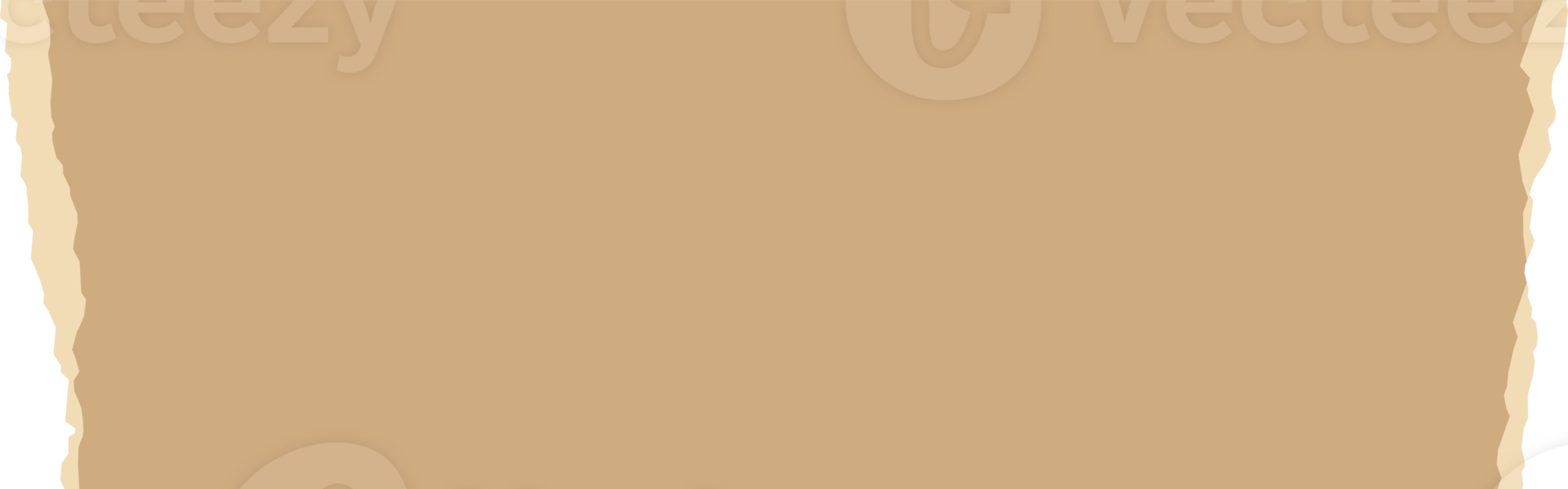 Neutral minimal patterned kraft paper decoration tape. Flat design