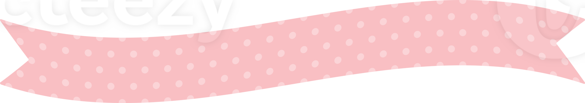 fofa pastel Rosa estampado fita rótulo. plano Projeto ilustração. png