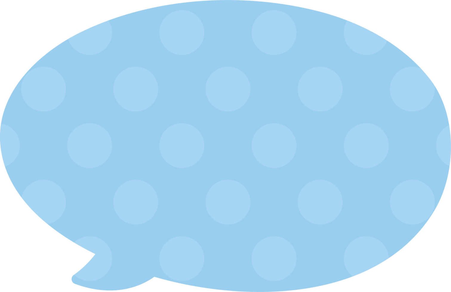 Cute pastel patterned hand drawn speech bubble frame icon. Doodle illustration. png
