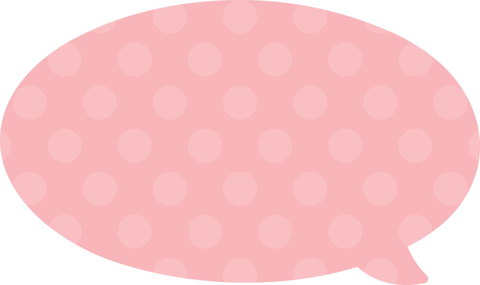 Cute pastel patterned hand drawn speech bubble frame icon. Doodle illustration. png