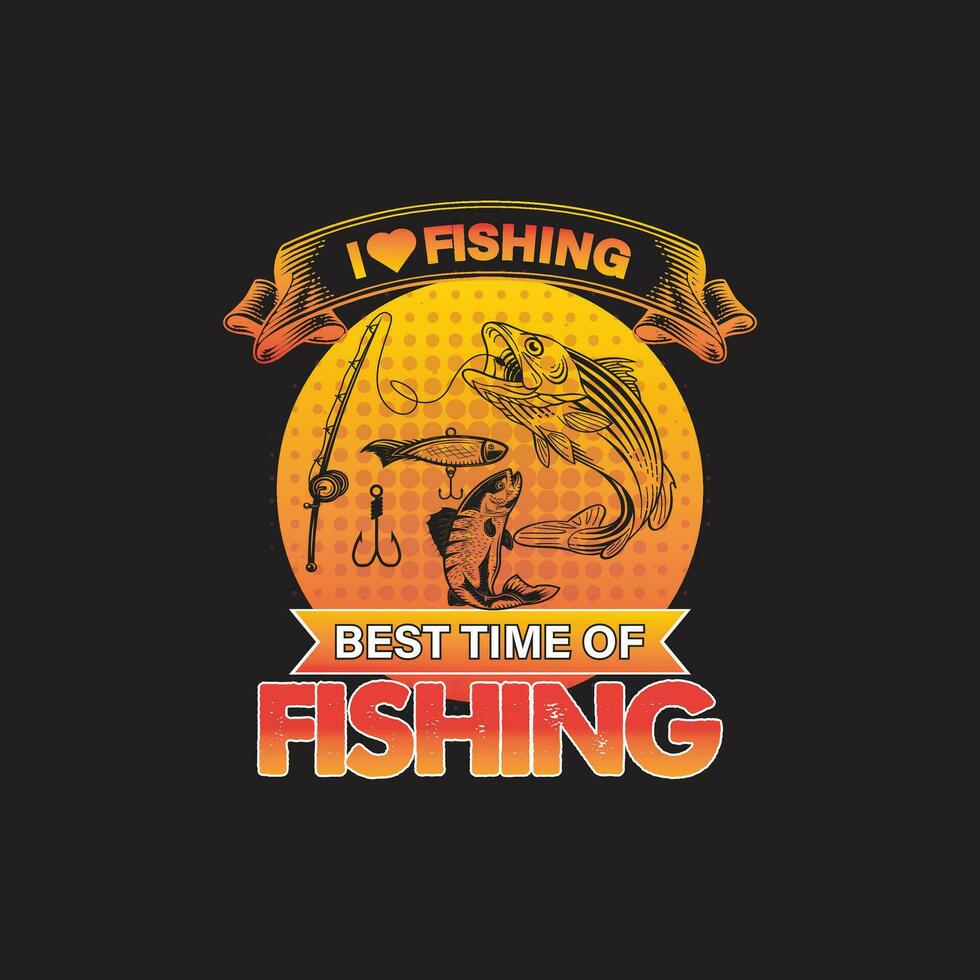 fishing typography tshirt vector design