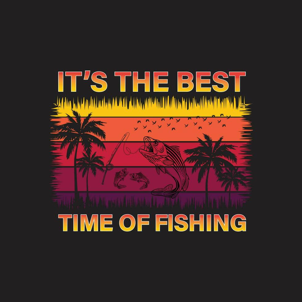fishing typography tshirt vector design