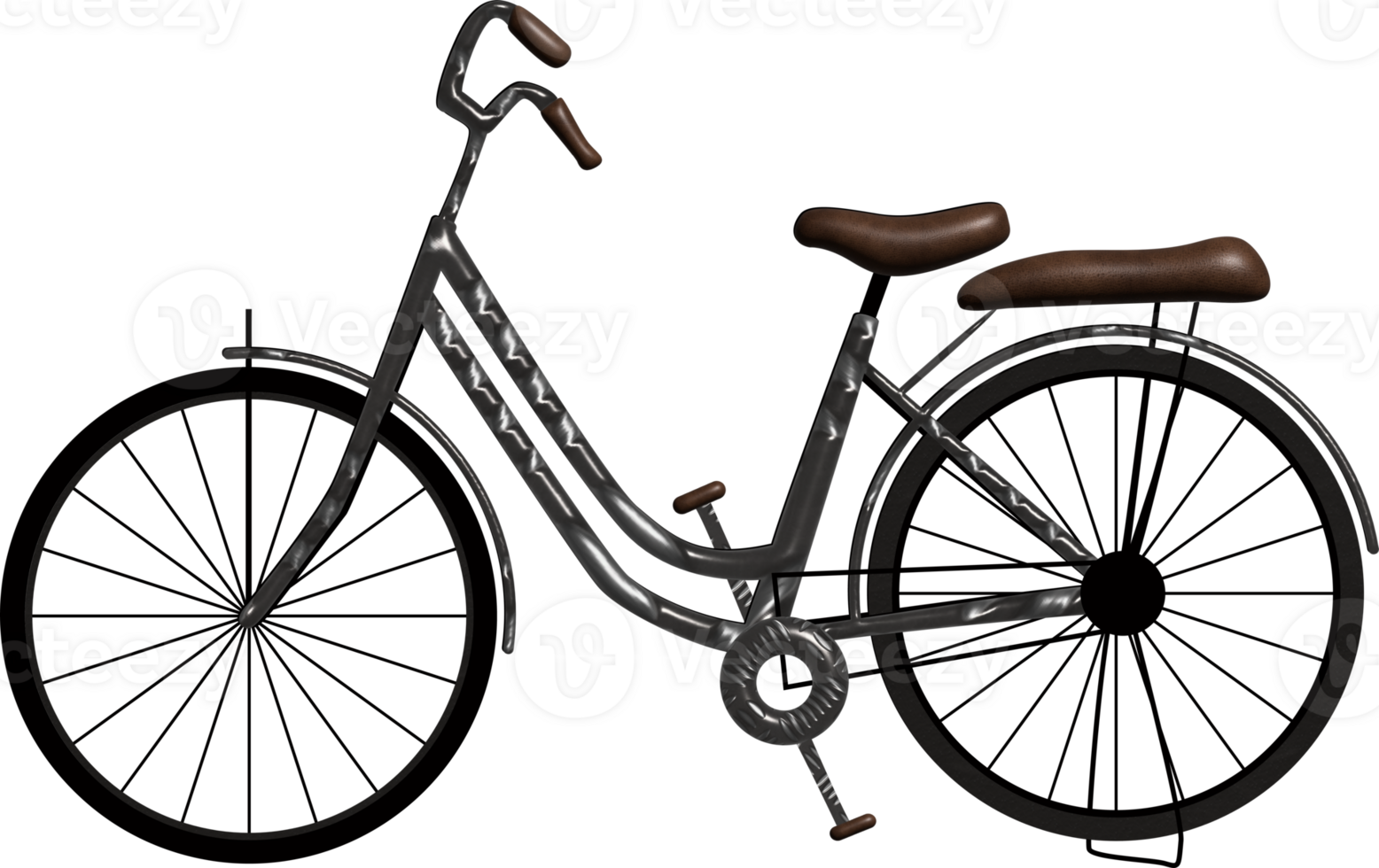 3d hacer de bicicleta vehículo ilustración png