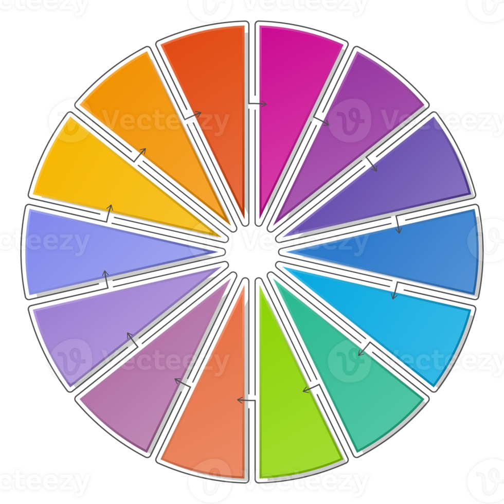 infographic met 14 stappen, werkwijze of opties. png