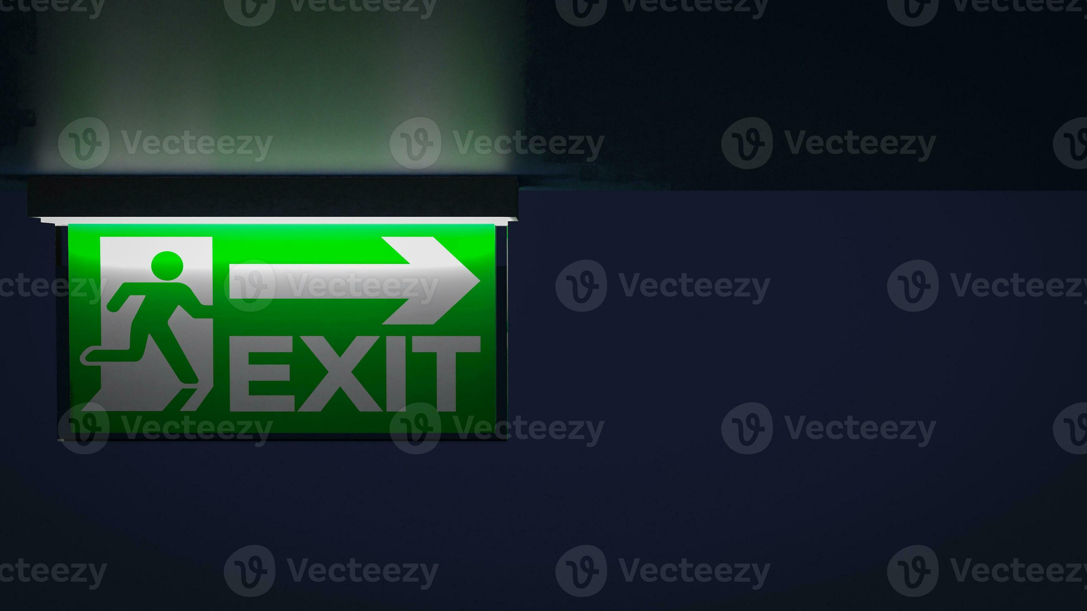 The exit sign for Background concept 3d rendering 36394249 Stock Photo