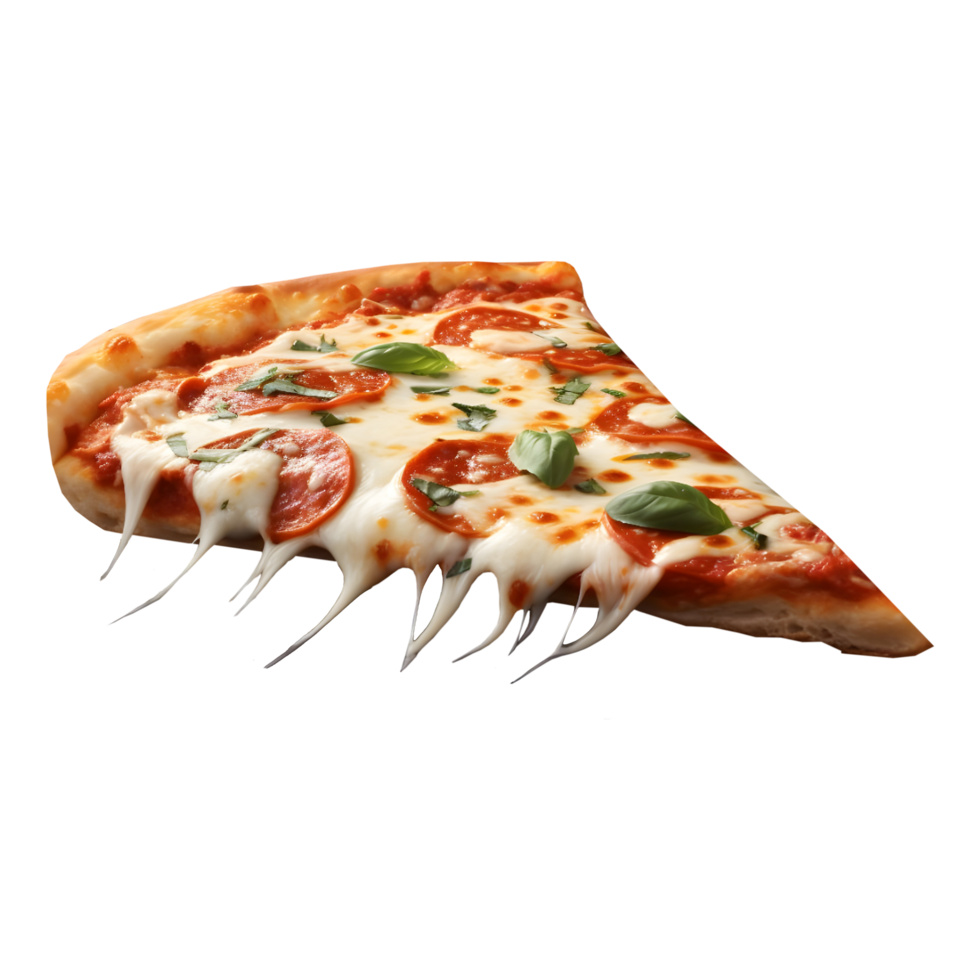 AI generated Pizza Slices on Transparent background - Ai Generated png