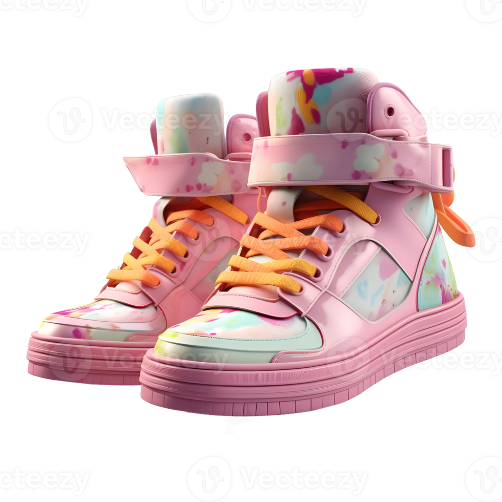 AI generated Fashion Shoes on Transparent background - Ai Generated png