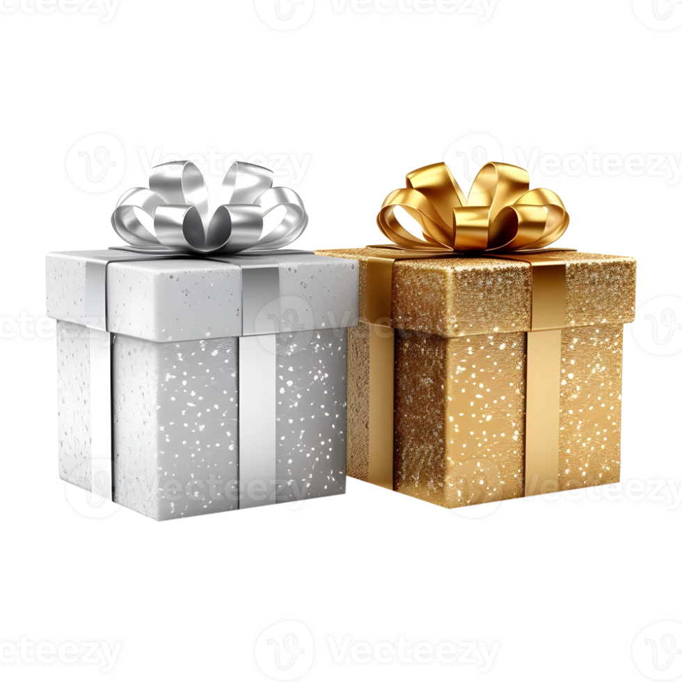 AI generated Gift Box on Transparent background - Ai Generated png