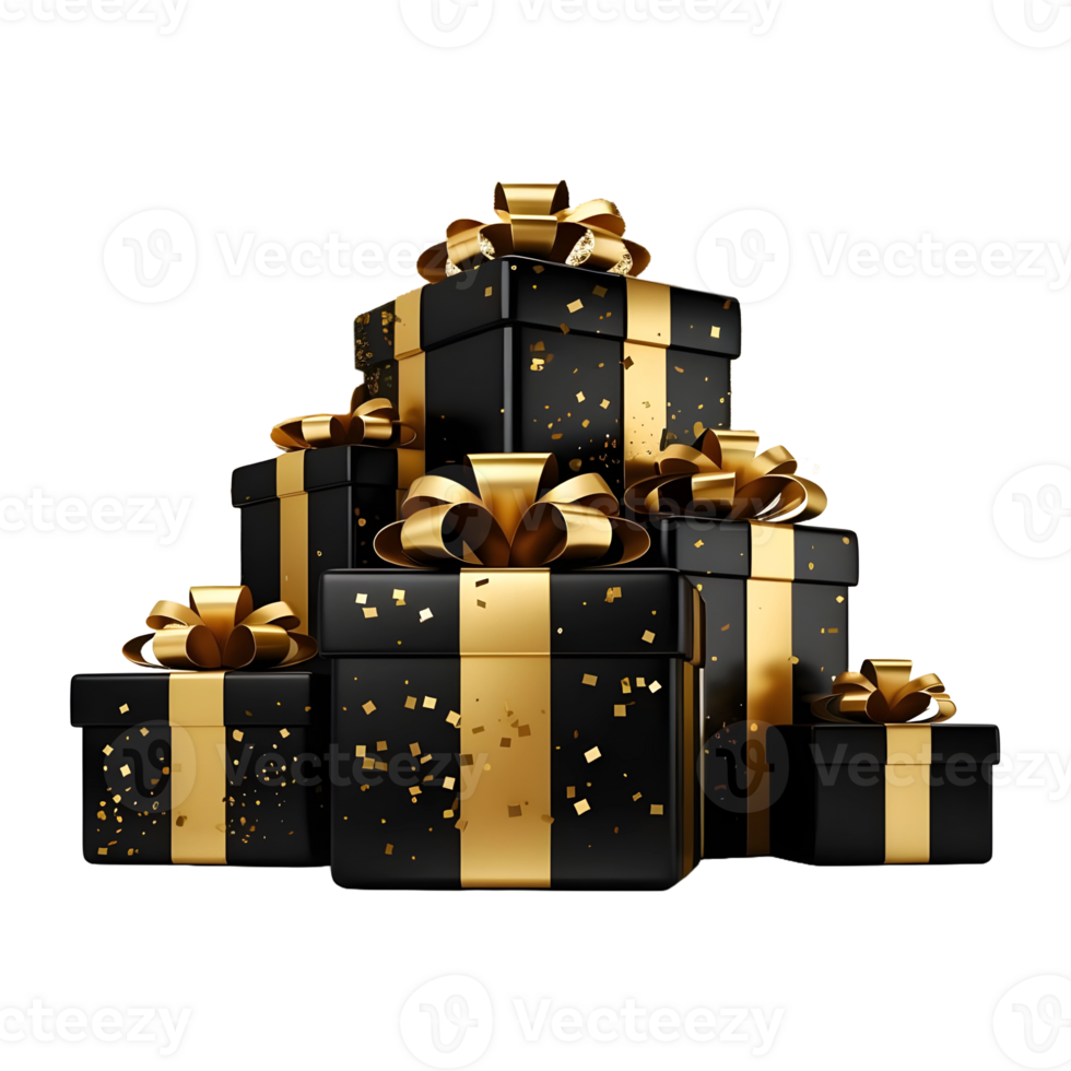 AI generated Gift Box on Transparent background - Ai Generated png