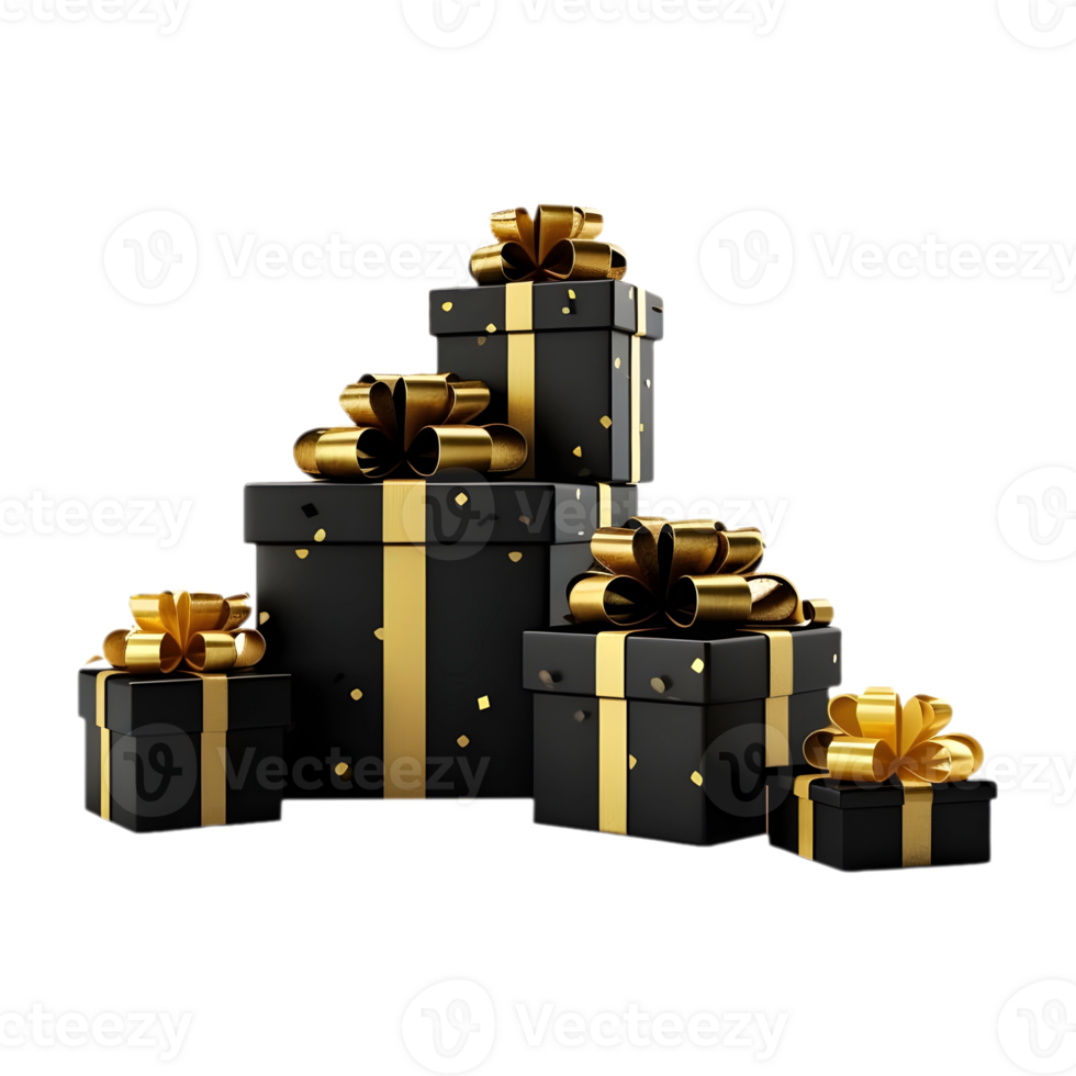 AI generated Gift Box on Transparent background - Ai Generated png