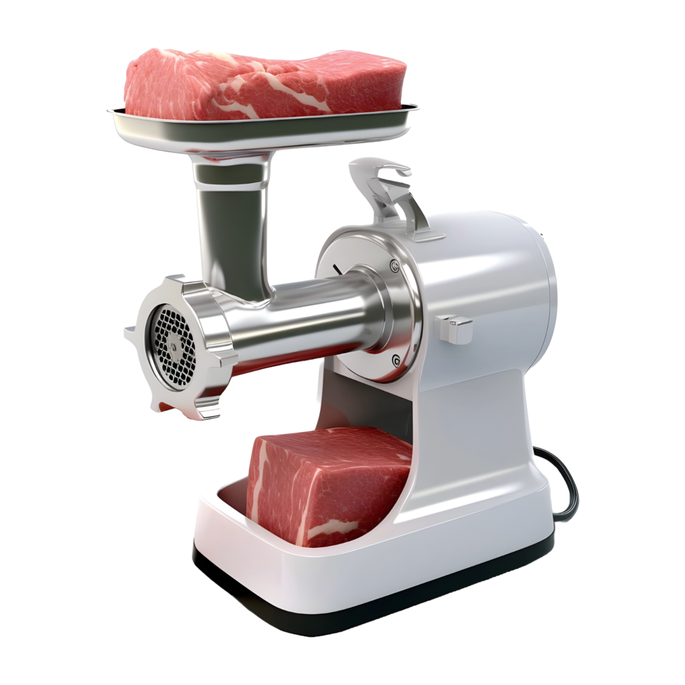 AI generated Meat Cutting Machine on Transparent background - Ai Generated png