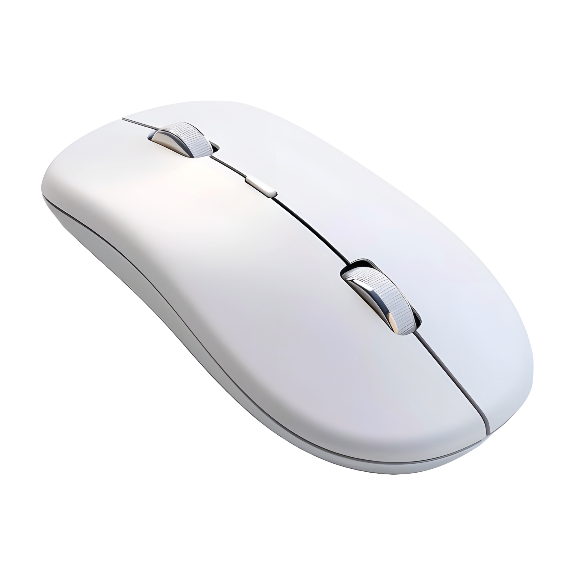 AI generated Computer Wireless Mouse on Transparent background Ai