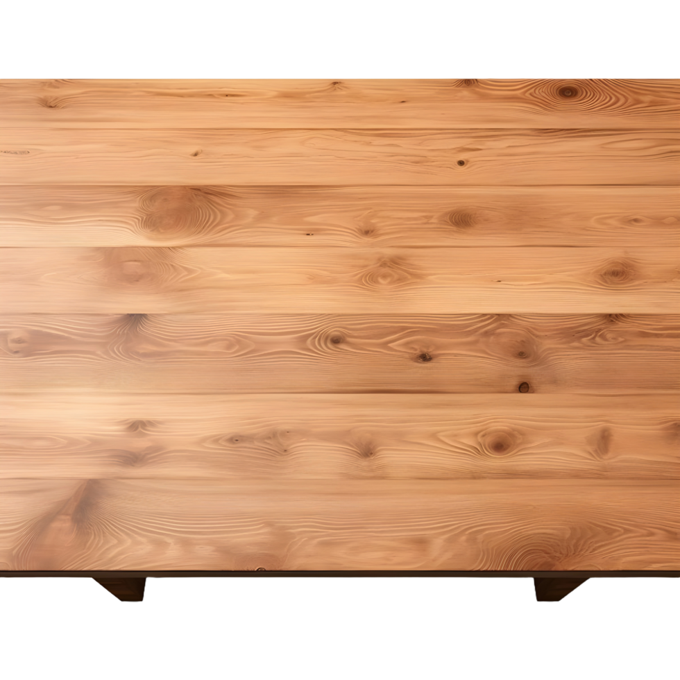 AI generated Wooden Table on Transparent background - Ai Generated png