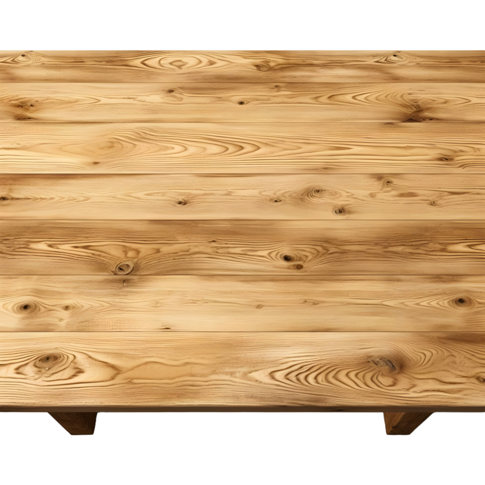 AI generated Wooden Table on Transparent background - Ai Generated png