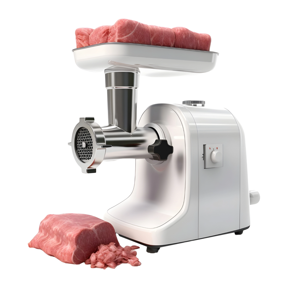 AI generated Meat Cutting Machine on Transparent background - Ai Generated png
