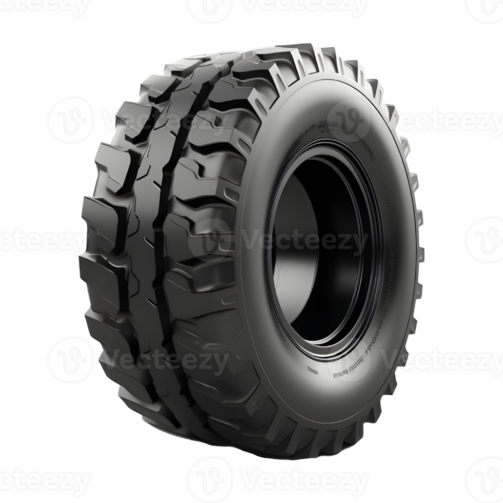 AI generated Tire of Truck on Transparent background - Ai Generated png