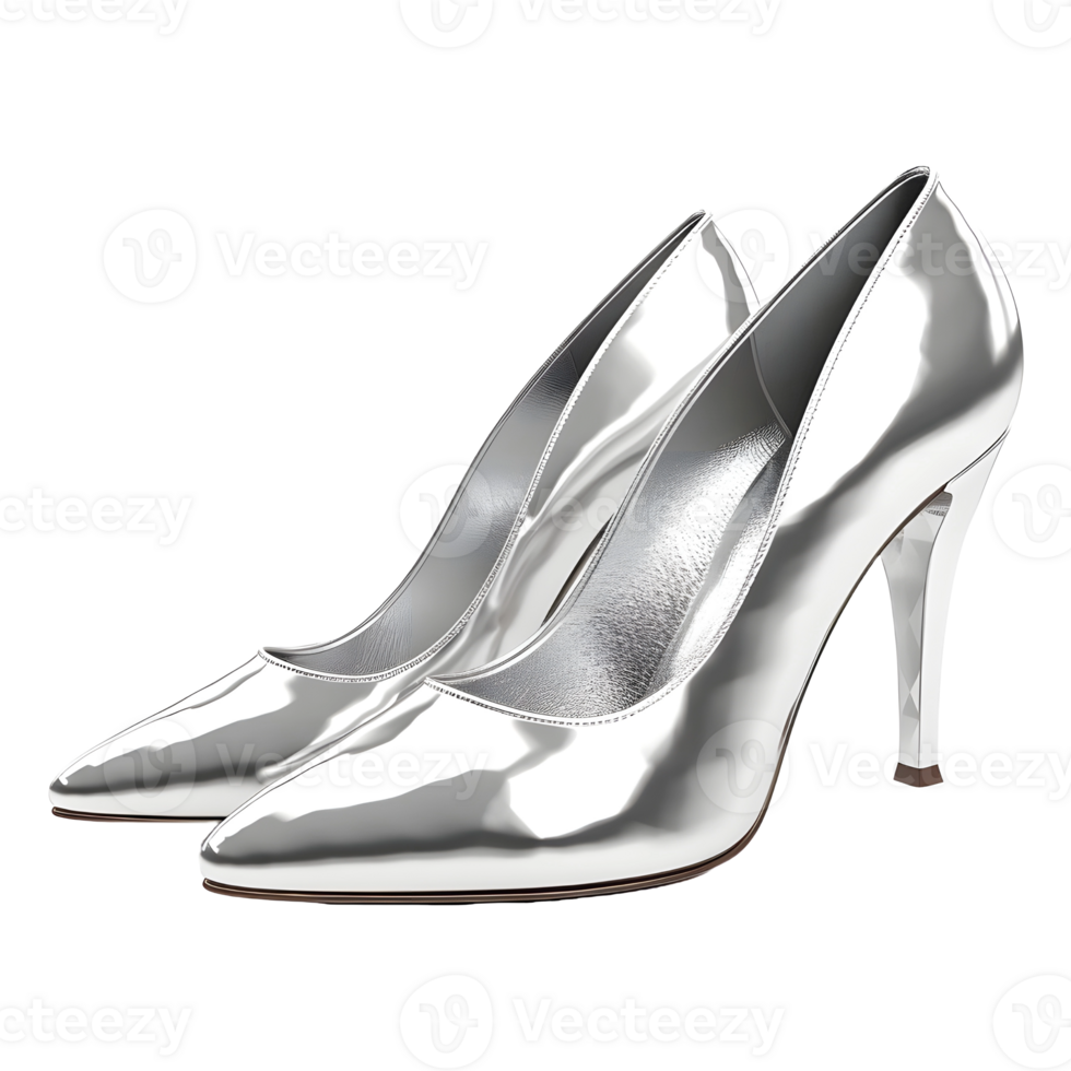 AI generated Woman High Heel Sandals on Transparent background - Ai Generated png