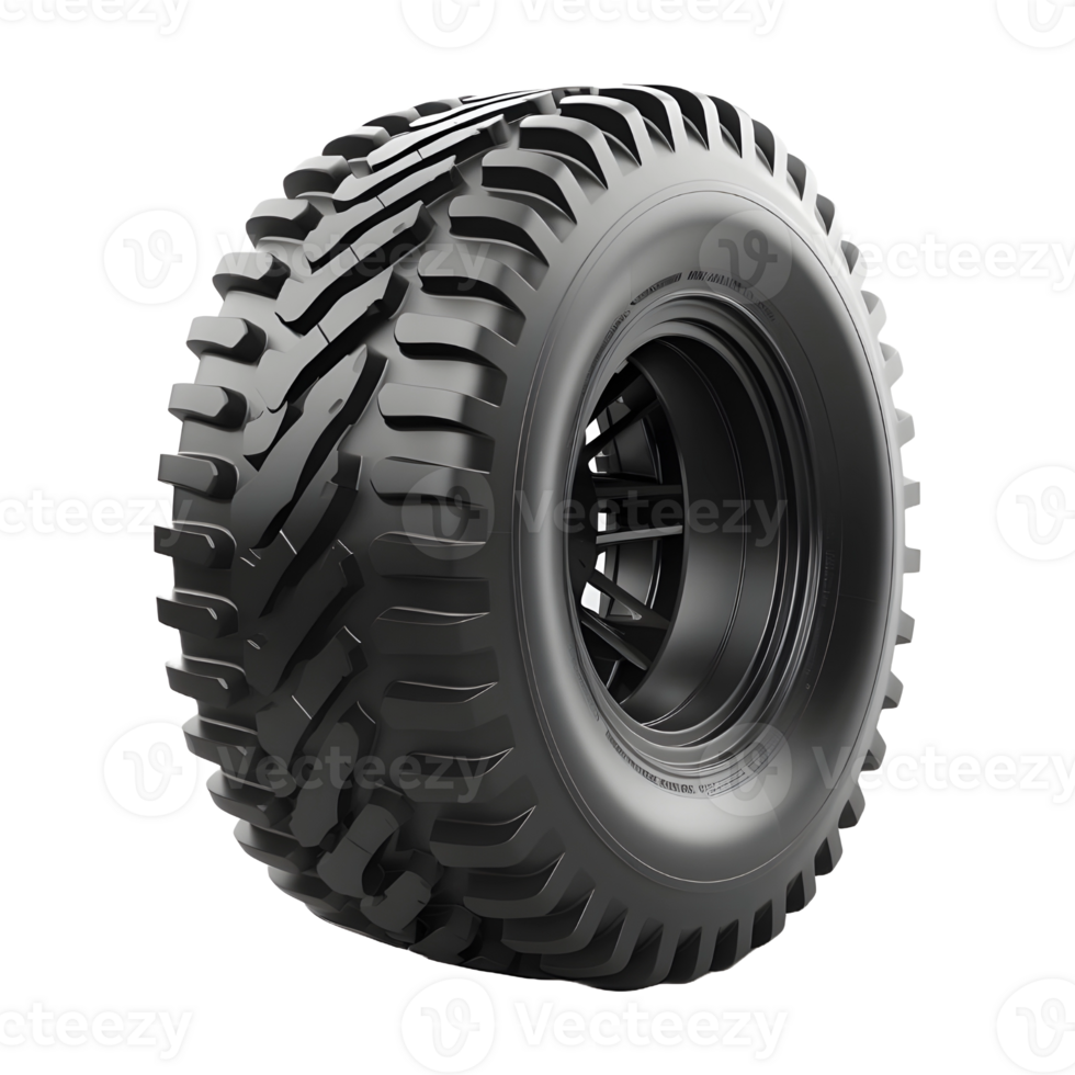AI generated Tire of Truck on Transparent background - Ai Generated png