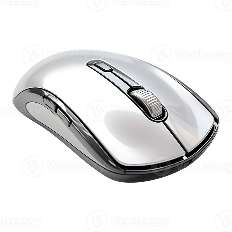 AI generated Computer Wireless Mouse on Transparent background - Ai Generated png