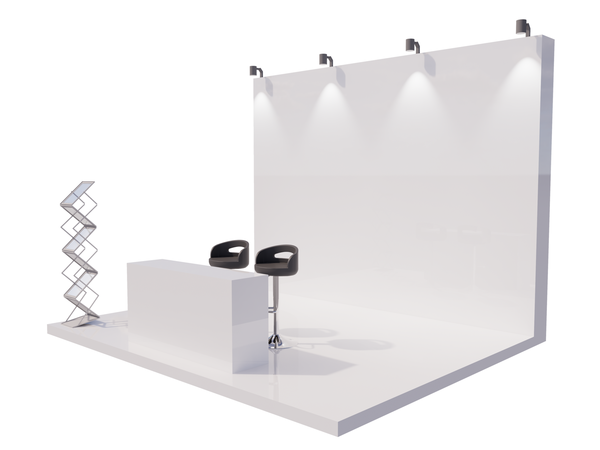 3D Rendering Booth Stand Event Exhibition 36396967 PNG
