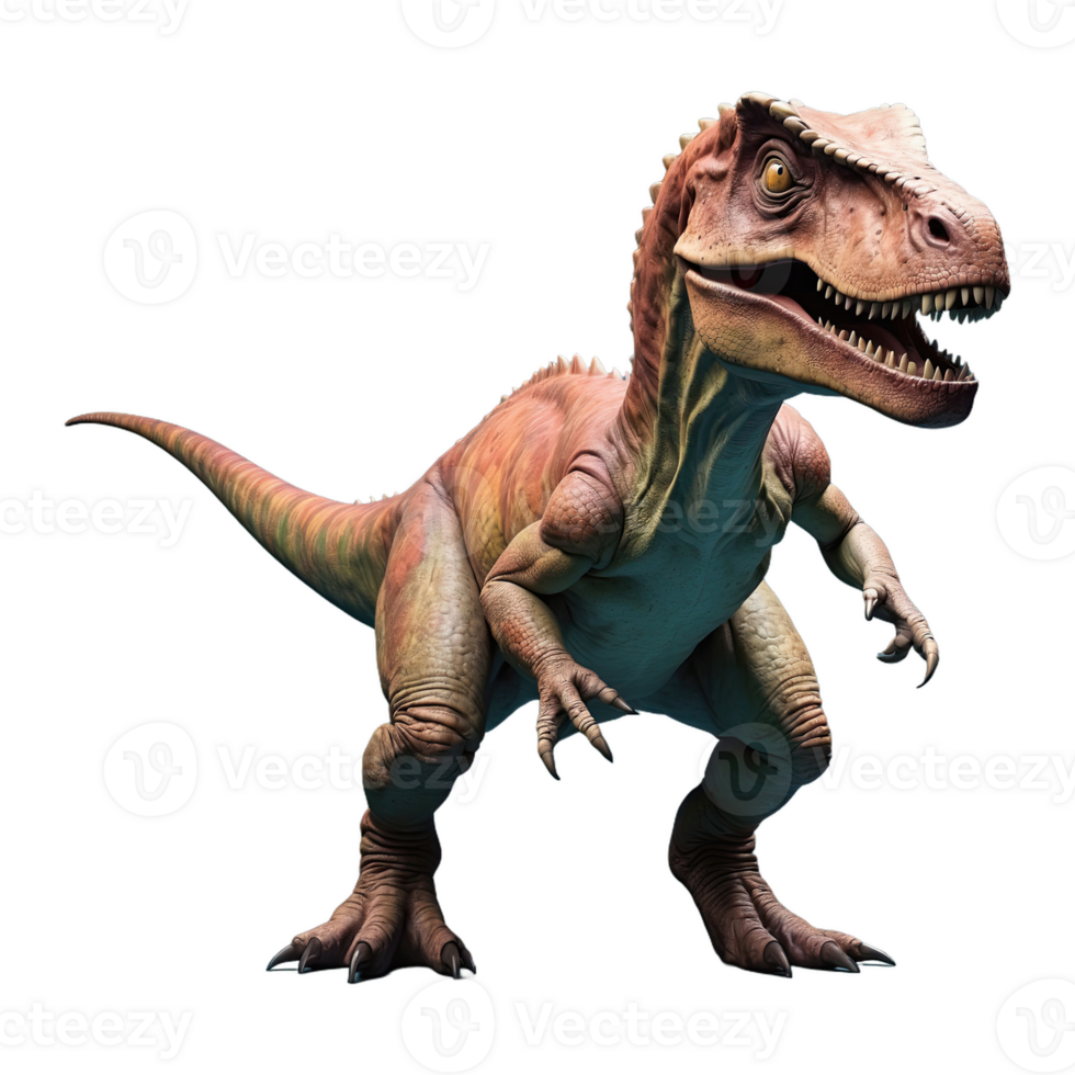 AI generated Dinosaur isolated on transparent background png