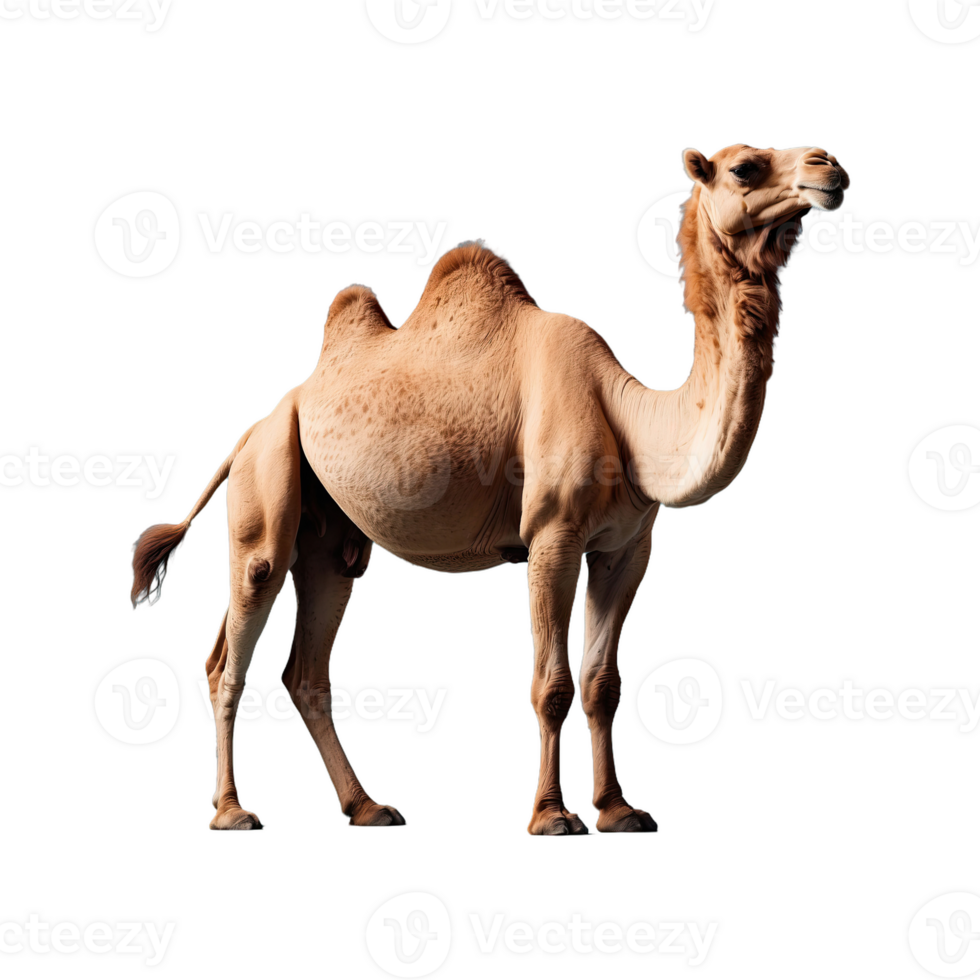 AI generated Camel isolated on transparent background png