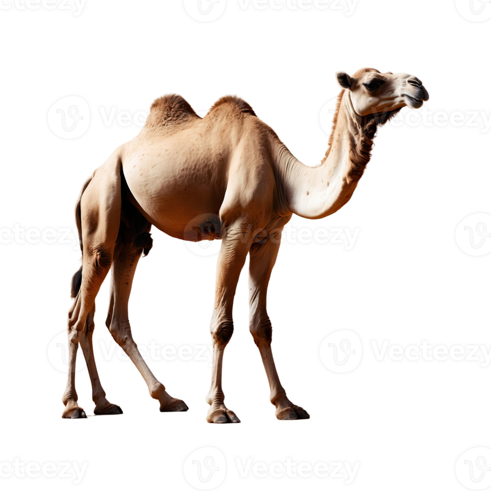 AI generated Camel isolated on transparent background png