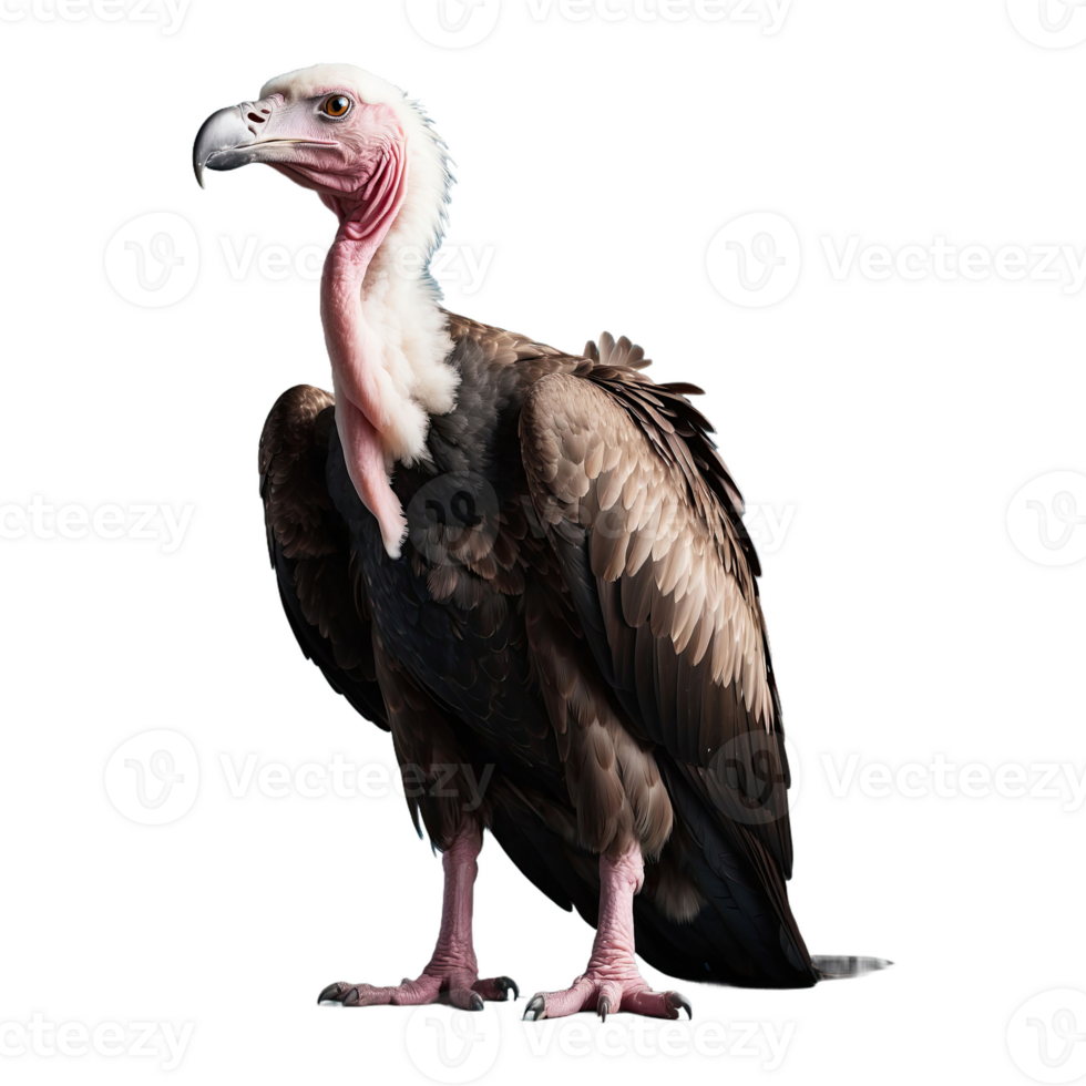 AI generated Vulture bird isolated on transparent background png