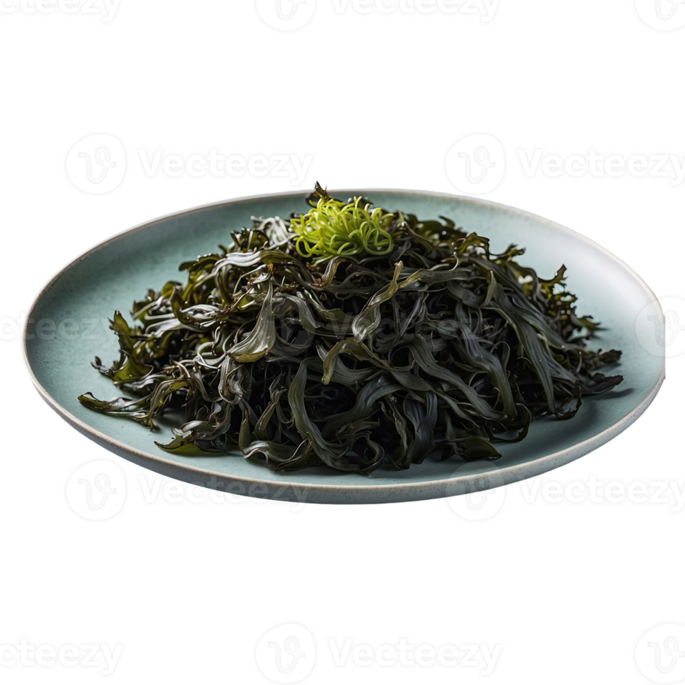 AI generated korea food seaweed isolated on transparent background png