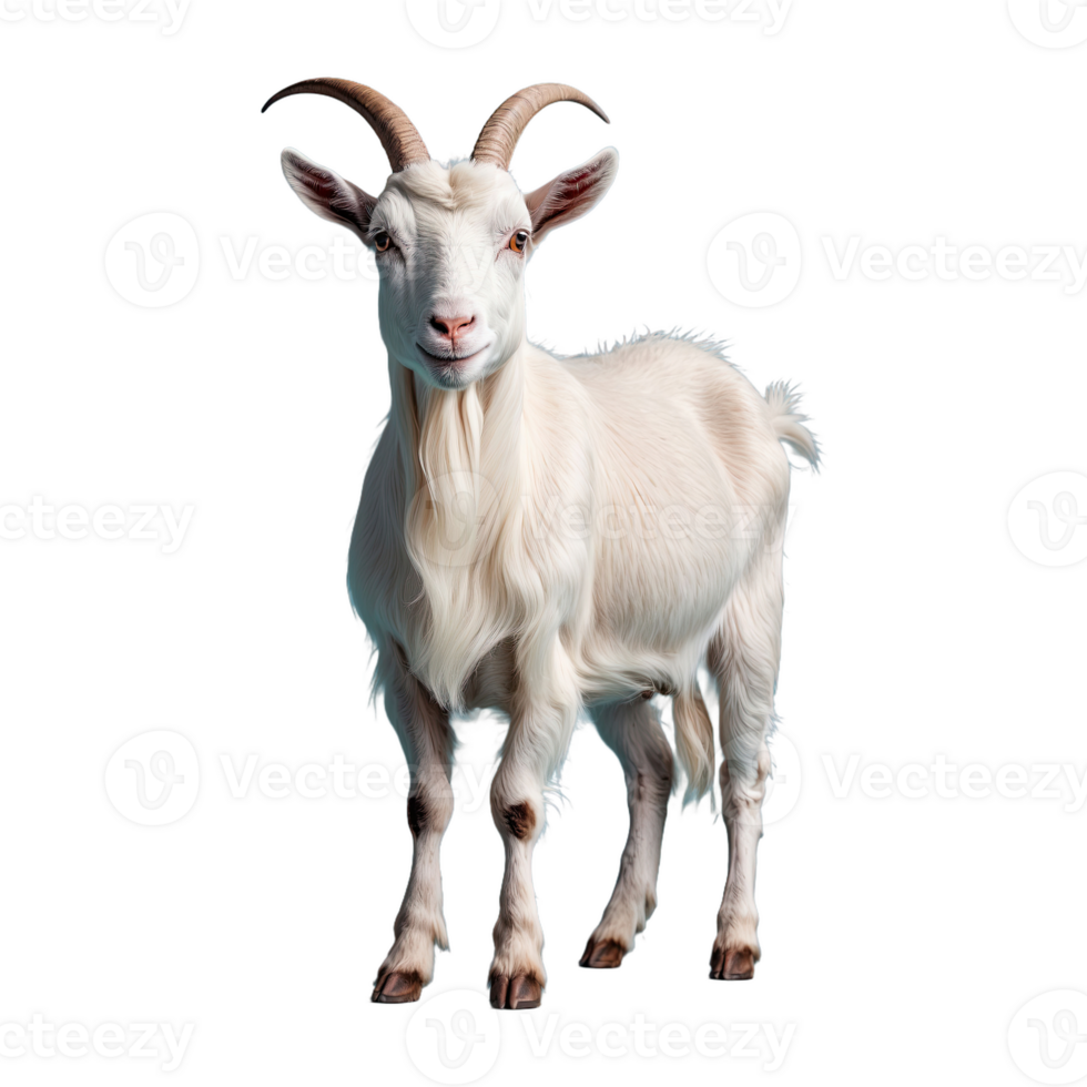 AI generated Goat isolated on transparent background png