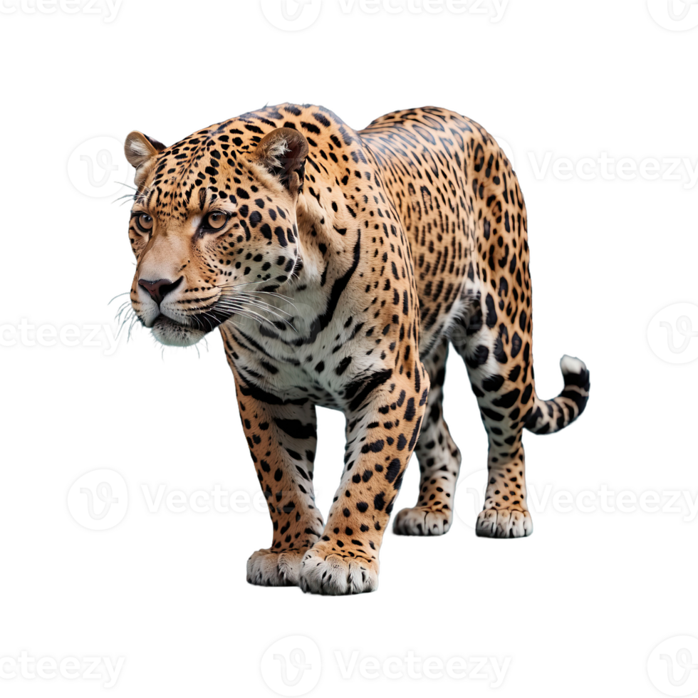 AI generated Jaguar isolated on transparent background png