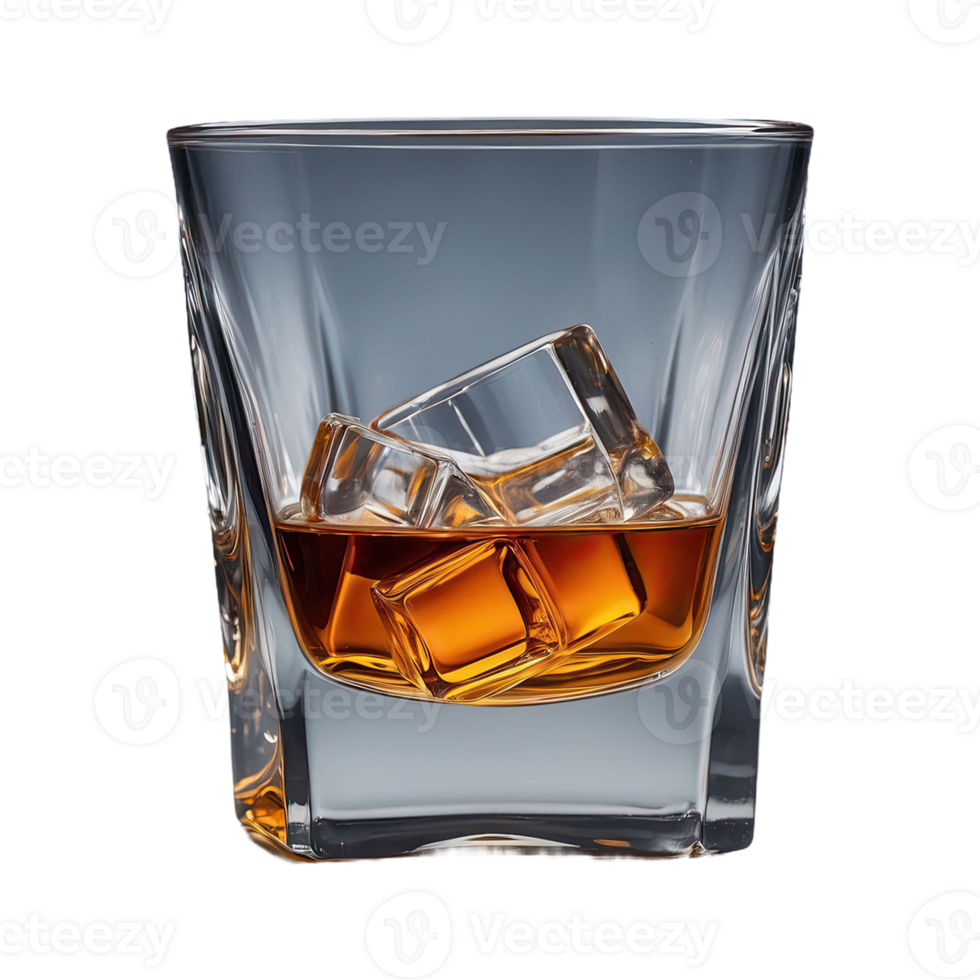 ai généré whisky verre isolé sur transparent Contexte png