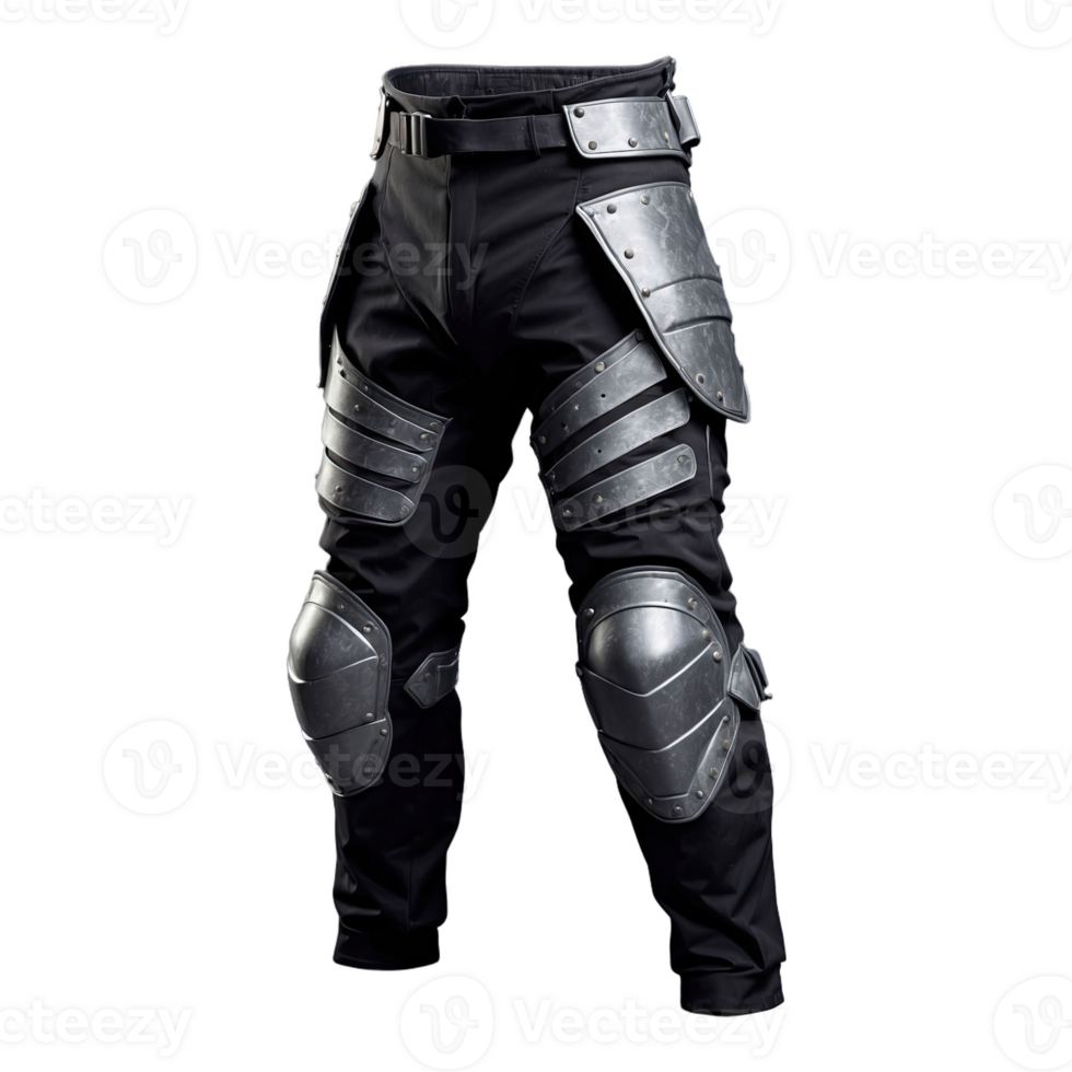 AI generated Armoured pant isolated on transparent background png