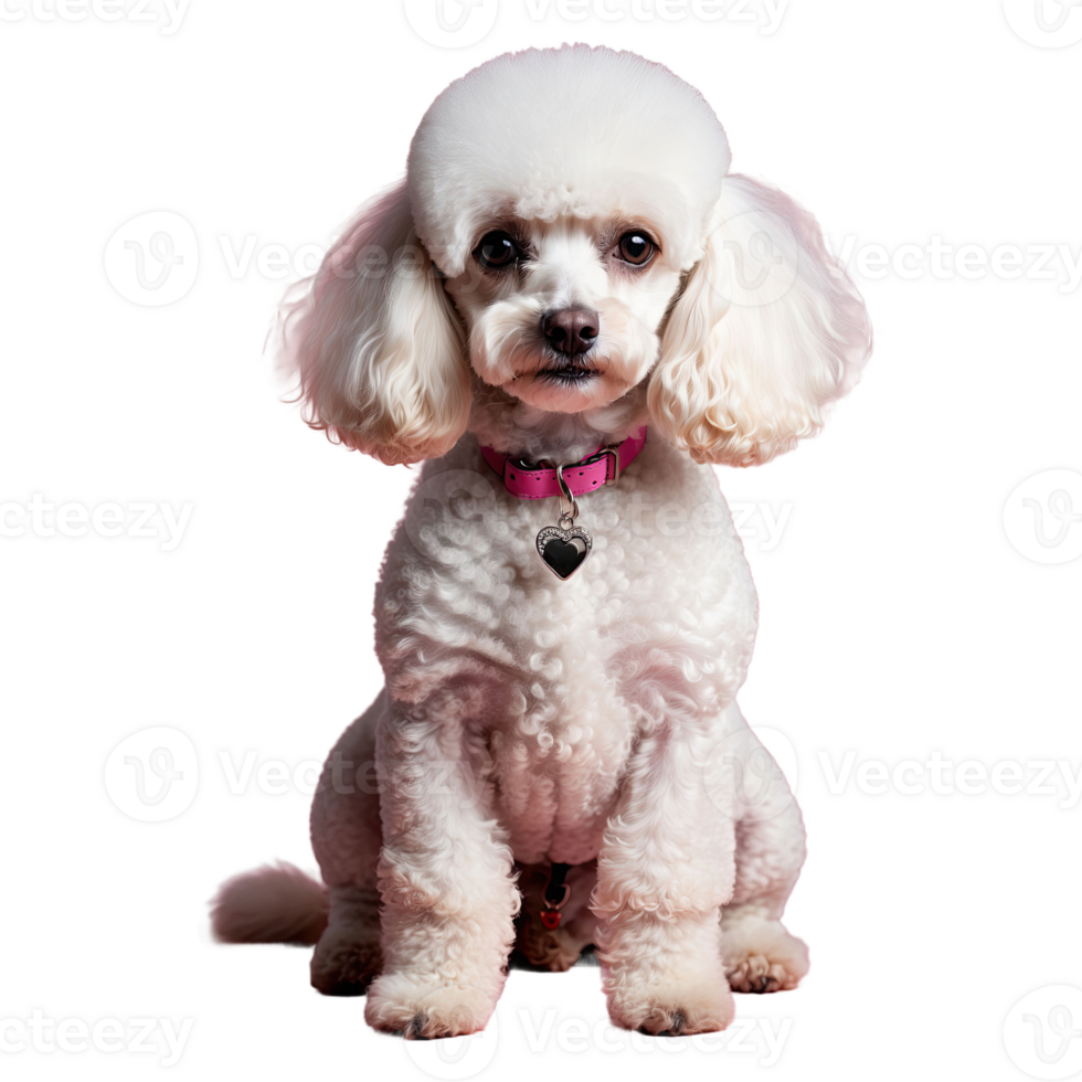 AI generated Poodle isolated on transparent background png