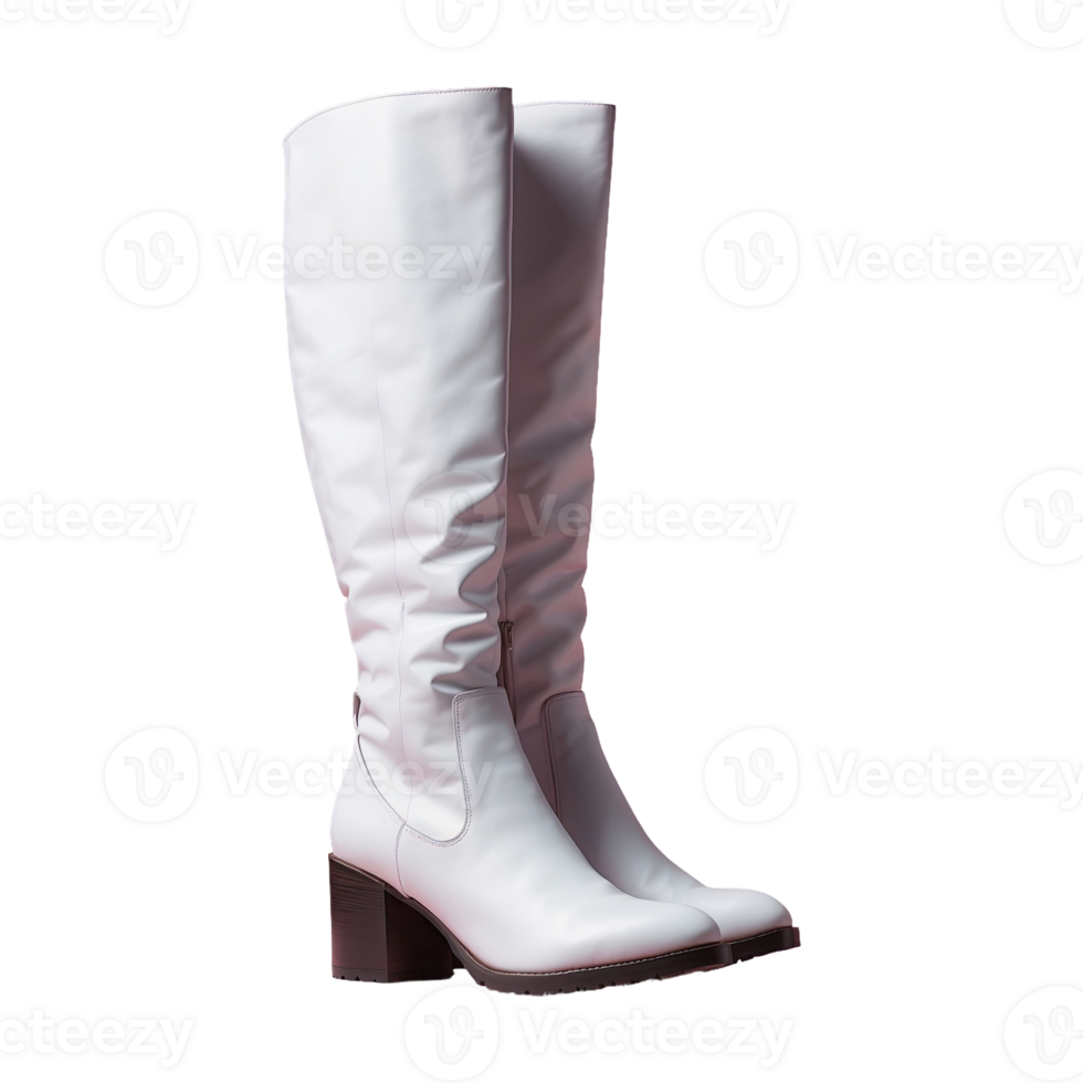AI generated Lady Boot isolated on transparent background png