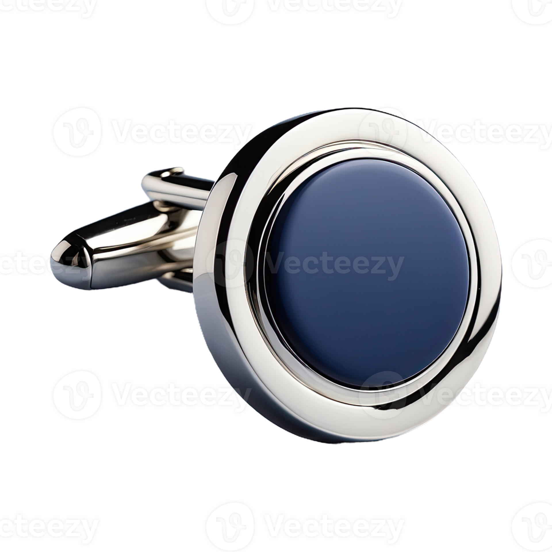 AI generated Round Cufflink isolated on transparent background 36398107 PNG