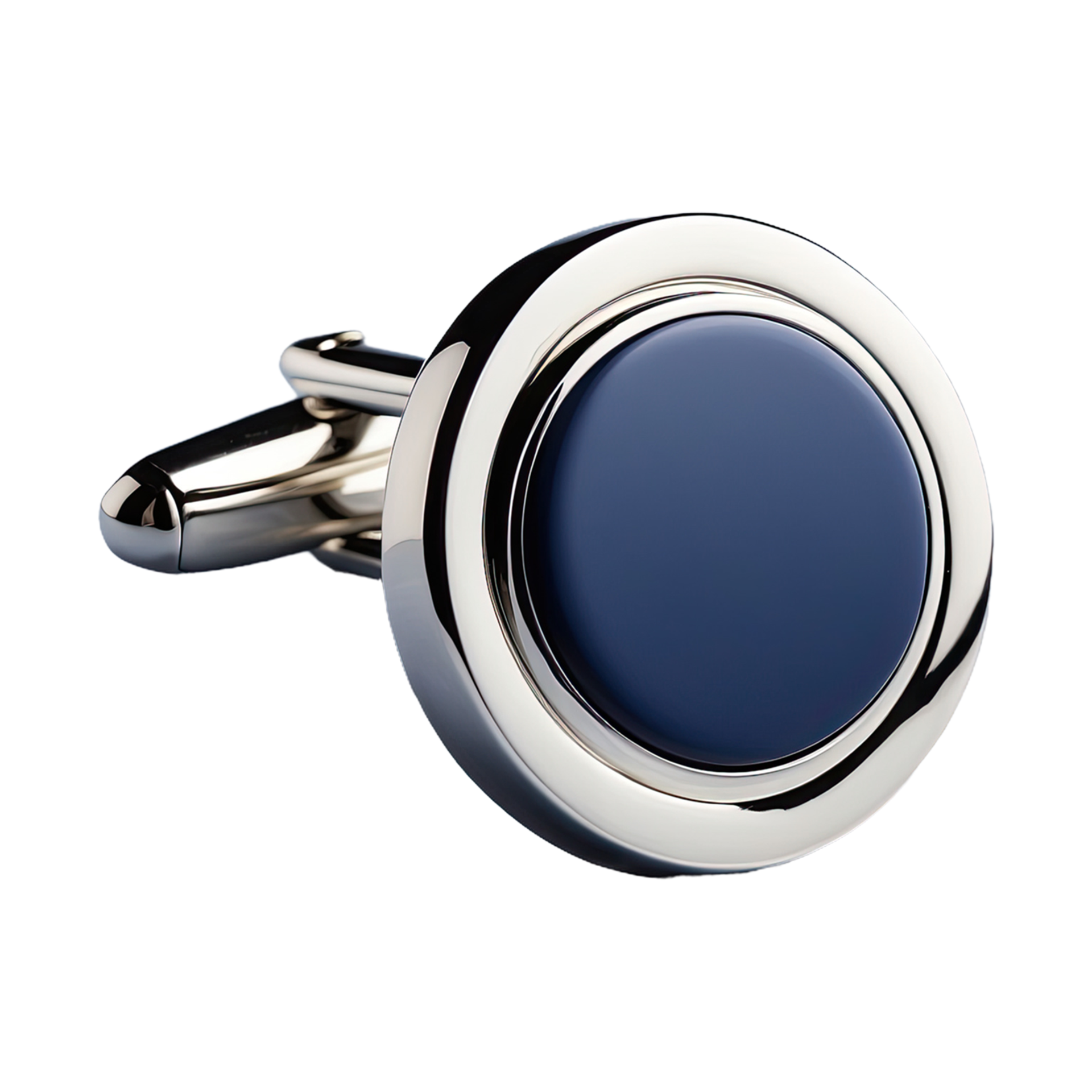 AI generated Round Cufflink isolated on transparent background 36398107 PNG