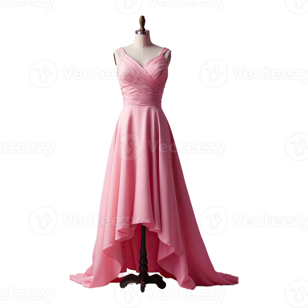 AI generated Party Dress isolated on transparent background png